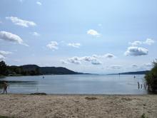 Großer Strandbereich