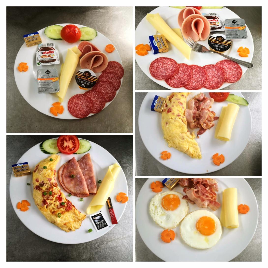 Frühstück im Schachenhorn-Stüble